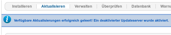 Joomla aktualisieren 9
